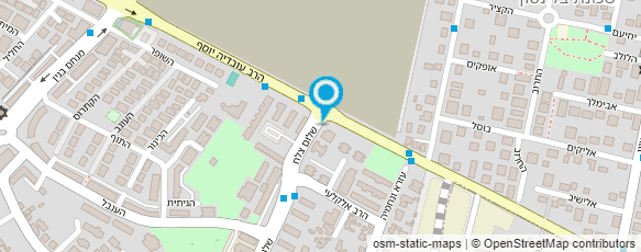 מפת הגעה אל איציק טכנאי מחשבים