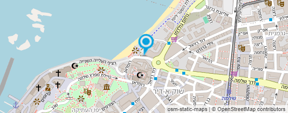 מפת הגעה אל מרכז "נא לגעת"