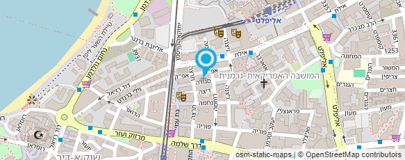 מפת הגעה אל יעל נעים - מחול מזרחי