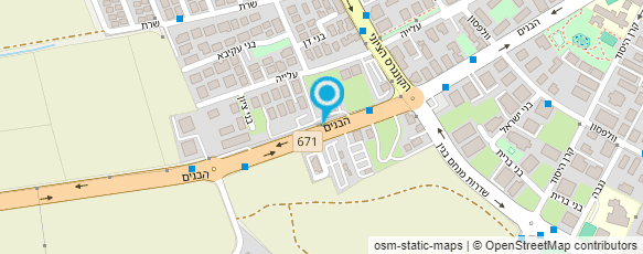 מפת הגעה אל בית הרכב