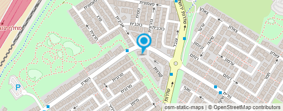 מפת הגעה אל אופוס שירותי תכנון ועיצוב