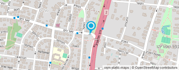 מפת הגעה אל הבית של ענת