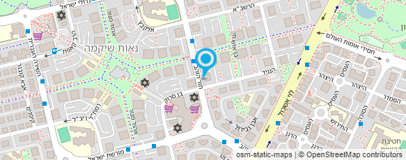 מפת הגעה אל עומר שרותי הדרכת מחשבים