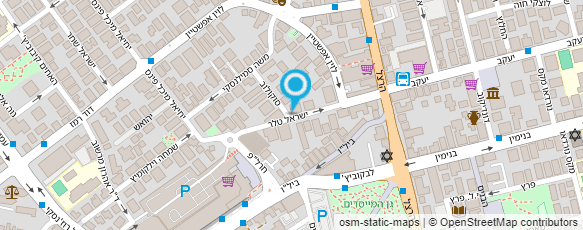 מפת הגעה אל סיגל שבו  - הקוסמטיקאית האישית שלך