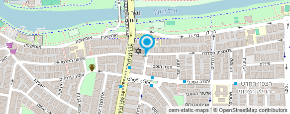 מפת הגעה אל עקד הוצאת ספרים