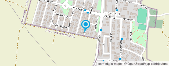 מפת הגעה אל מיכל אוזן - דולה תומכת לידה