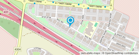 מפת הגעה אל אושר פינוי פסולת