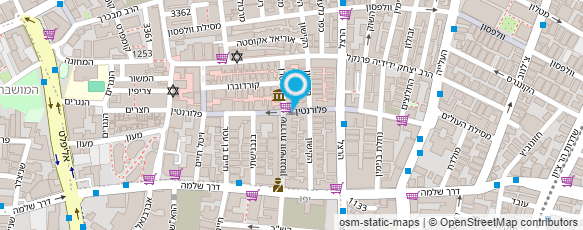 מפת הגעה אל מספרת אלכס