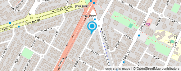 מפת הגעה אל אשק - שירותי סיעוד לקשיש