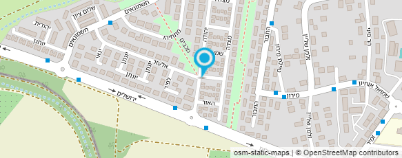 מפת הגעה אל נעמי כהן מטפלת שיאצו