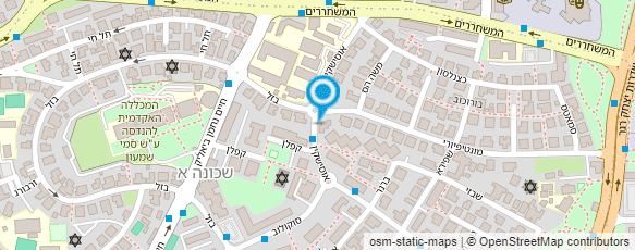 מפת הגעה אל ב.קדוש