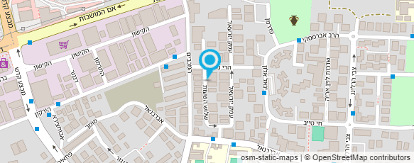 מפת הגעה אל שיינפלד ישראל