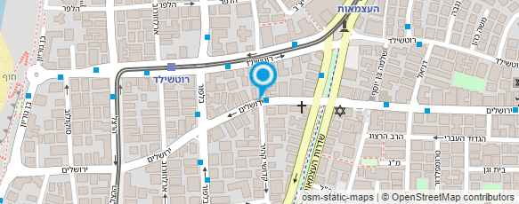 מפת הגעה אל אנג'לו ניסים גניש - משרד עו"ד