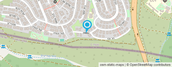 מפת הגעה אל פסיכותרפיסט טבעי הוליסטי מתקשר