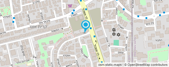 מפת הגעה אל חברים - מרכזים וטרינרים