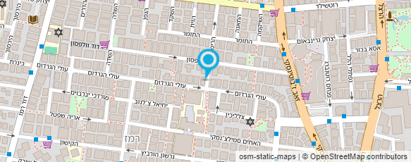 מפת הגעה אל עיצוב ופיתוח משרד JVM