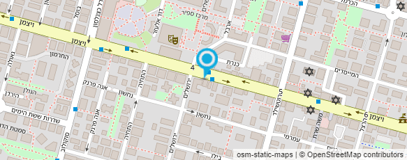 מפת הגעה אל צומת ספרים