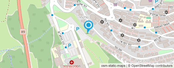 מפת הגעה אל עמי שושן