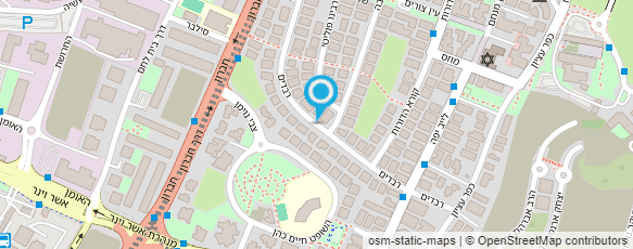 מפת הגעה אל צביה קוסמטיקאית מוסמכת