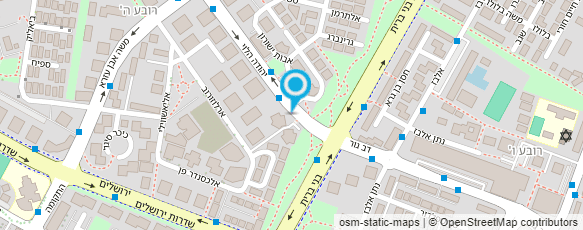 מפת הגעה אל שרה גרשון - קידום אתרים