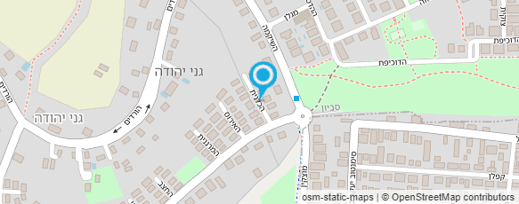 מפת הגעה אל תמר פנגס-מאפרת מקצועית