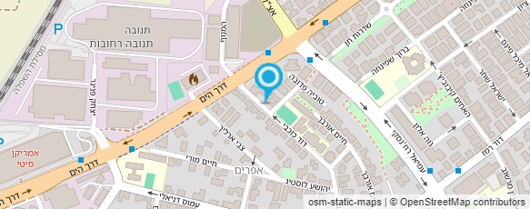 מפת הגעה אל פלורה רביד מכון לקוסמטיקה