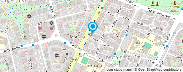 מפת הגעה אל הנהלת חשבונות ניוה זמרטוב