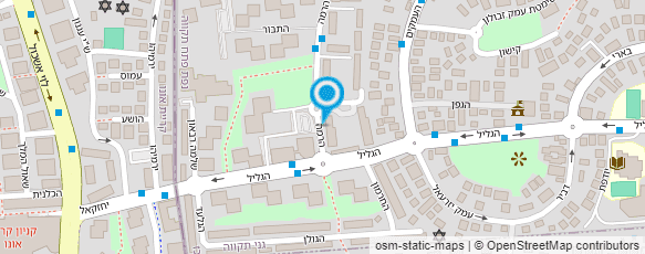 מפת הגעה אל א.ד. עבודות גמר איכותיות