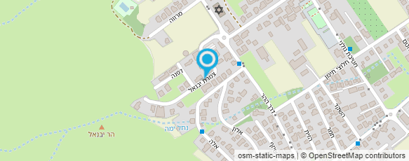 מפת הגעה אל ארגון בעלי הצימרים בישראל