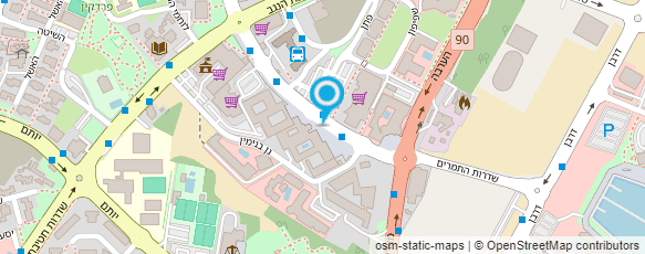 מפת הגעה אל עו"ד רבינוביץ יהונתן