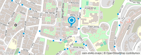 מפת הגעה אל אליסה יצחק- עיסוי נשים