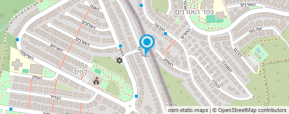 מפת הגעה אל יעל דיין פרחי- פסיכותרפיה