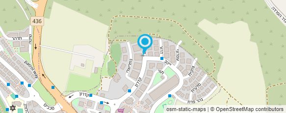 מפת הגעה אל אלון רשתי ישראלה