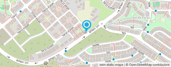 מפת הגעה אל שירי וייסמן