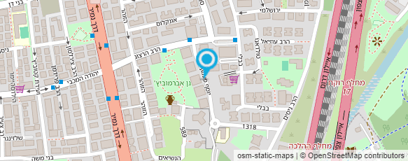 מפת הגעה אל זוהר רוזנפלד מפת הגעה אל זוהר רוזנפלד