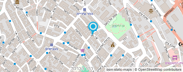 מפת הגעה אל איציק עיצוב שיער