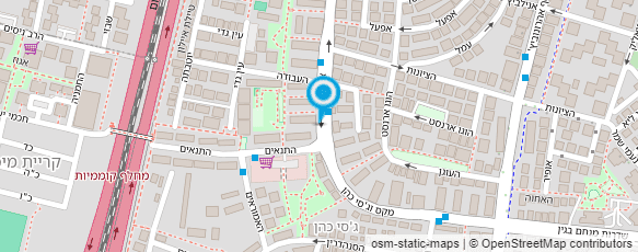 מפת הגעה אל סטודיו רובין