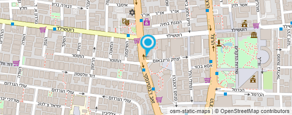 מפת הגעה אל קוטוק רוזניצקי עורכות דין