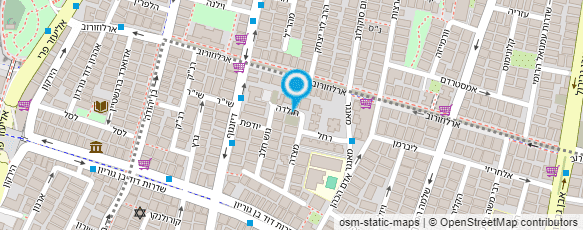 מפת הגעה אל בר ניהול נכסים