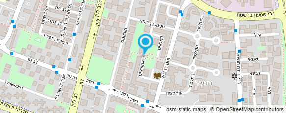 מפת הגעה אל מכון סת"ם עץ חיים