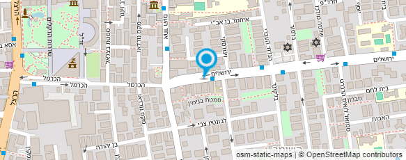 מפת הגעה אל אבי ודניאל עיצוב שיער