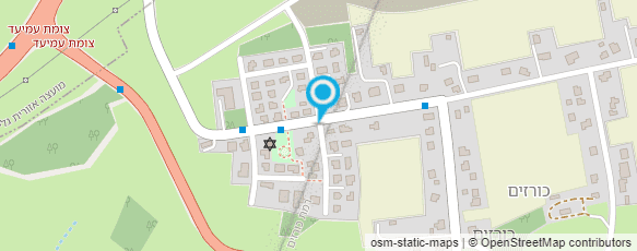 מפת הגעה אל וילה בכורזים