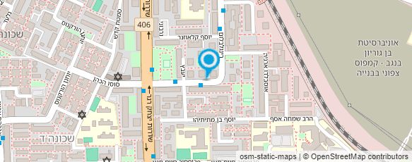 מפת הגעה אל נועם מנעולים