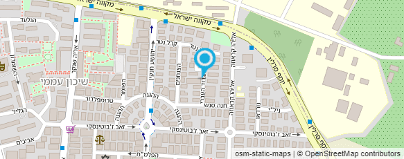 מפת הגעה אל אופטימוס סופטוור- תוכנה למספרות