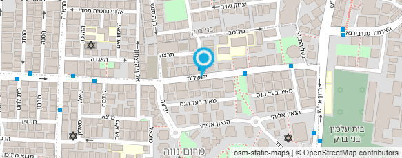 מפת הגעה אל עו"ד חיים מזרחי