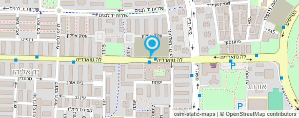 מפת הגעה אל פעוטון טרמפולינה