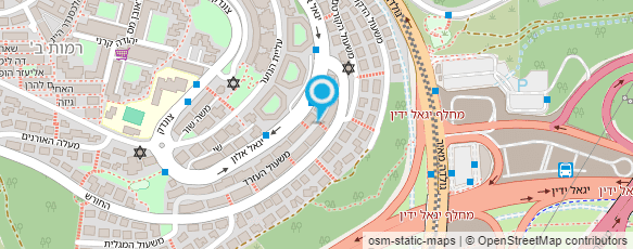 מפת הגעה אל אסף עידו- מטפל יוגה