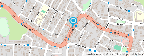 מפת הגעה אל ניל בית ספר למצילים