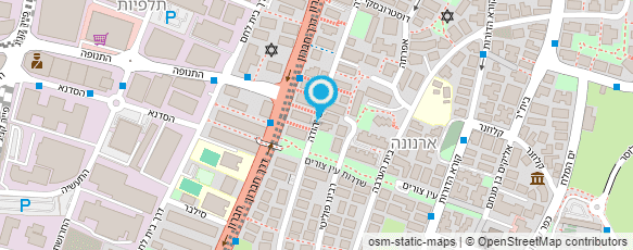 מפת הגעה אל מספרת יוסי בן כליפה מפת הגעה אל מספרת יוסי בן כליפה