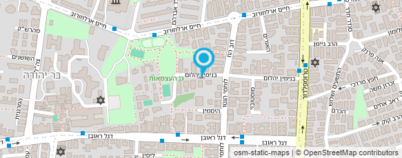 מפת הגעה אל בנונס- גלידות אלדו לאירועים